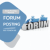 Forum Posting services