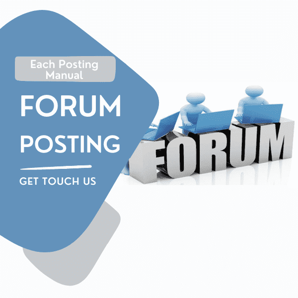 forum posting service